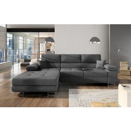 Stūra Dīvāns Izvelkams Eltap Armando Inari 205x280x90cm Kreisais Stūris Pelēks (Armd_61) | Izvelkamie dīvāni | prof.lv Viss Online