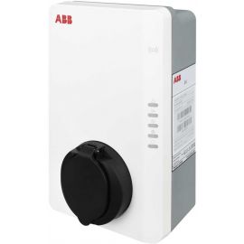 ABB Terra AC Electric Vehicle Charging Station, Type 2 Cable, 22kW, RFID/4G, White (6AGC082153) | Car accessories | prof.lv Viss Online