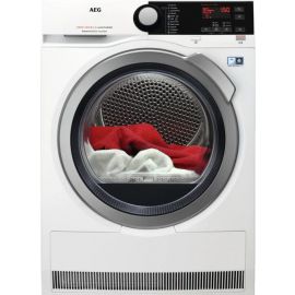 AEG Condenser Tumble Dryer with Heat Pump T8DBE48S White (7324) | Dryers for clothes | prof.lv Viss Online