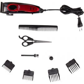 Adler AD 2825 Hair Clipper Black/Red (5908256838604) | Hair trimmers | prof.lv Viss Online