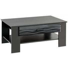 Журнальный столик Halmar Blade 4, 105x65x46 см, черный (FUR-BLADE4-CZR/SAP-LAW) | Halmar | prof.lv Viss Online
