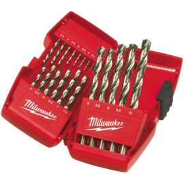 Milwaukee TW SET (DIN 338) - 19 PCS Drill Bit Set, 19 Pieces (4932352374) | Drills bits | prof.lv Viss Online