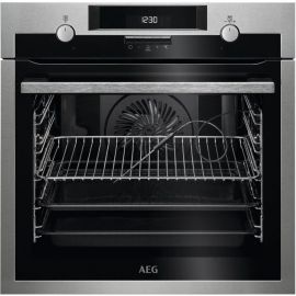 Aeg SenseCook BPE542320M Built-in Electric Oven Gray/Black (10865) | Built-in ovens | prof.lv Viss Online