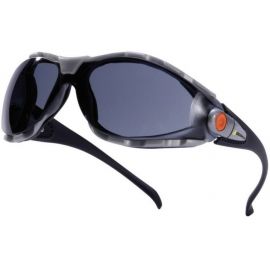 Delta Plus Pacaya Safety Glasses Black/Grey (PACAYNOFU) | Protect goggles | prof.lv Viss Online