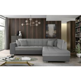 Eltap Pieretta Sawana/Soft Corner Pull-Out Sofa 58x260x80cm, Grey (Prt_24) | Corner couches | prof.lv Viss Online