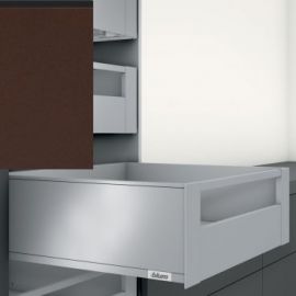 Blum myLegrabox C-Pure Inner Drawer with Cross Gallery, 500mm, Carbon/Steel (53.50.05.75) | Blum | prof.lv Viss Online