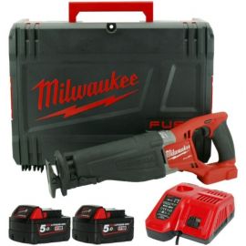 Milwaukee M18 CSX-502X Battery Reciprocating Saw 2x5Ah 18V (4933451378) | Saws | prof.lv Viss Online
