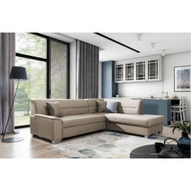 Stūra Dīvāns Izvelkams Eltap Bergen Monolith 208x250x87cm Labais Stūris Gaiši Brūns (BR35) | Izvelkamie dīvāni | prof.lv Viss Online