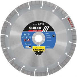Samedia Shoxx GX13 Diamond Concrete Cutting Disc | Cutting discs | prof.lv Viss Online