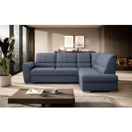 Eltap Siber Poco Corner Pull-Out Sofa 186x270x93cm, Blue (CO-SIB-RT-40PO) | Living room furniture | prof.lv Viss Online