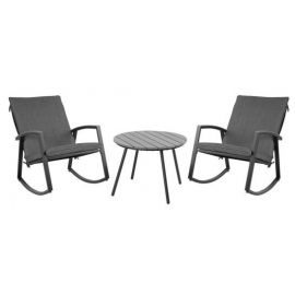 Home4You Loki Garden Furniture Set Grey | Outdoor furniture sets | prof.lv Viss Online