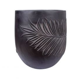 Home4You Flower Pot Palm-3 D44xH44cm, Dark Grey (88045) | Flower pots | prof.lv Viss Online