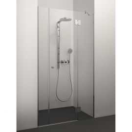 Glass Service Luisa 110cm 110LUI Shower Door Transparent Chrome | Shower doors and walls | prof.lv Viss Online