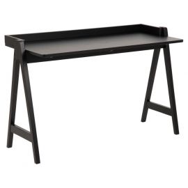 Home4You Writing Desk, 127x52x80cm, Black (AC85597) | Desks | prof.lv Viss Online