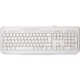 Клавиатура Microsoft Wired Keyboard 600 US белая (ANB-00032) | Клавиатуры | prof.lv Viss Online