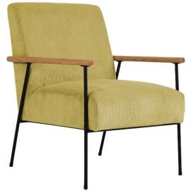 Home4You Jade Relaxing Chair Yellow | Upholstered furniture | prof.lv Viss Online
