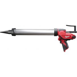 Milwaukee M12 PCG/600A-0 Silicone Gun 600ml, Without Battery and Charger, 12V (4933441786) | Foam guns | prof.lv Viss Online