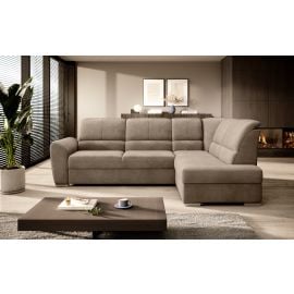 Eltap Siber Cloud Corner Pull-Out Sofa 186x270x93cm, Brown (CO-SIB-RT-20NU) | Living room furniture | prof.lv Viss Online