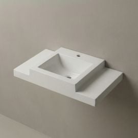 Vannas Istabas Izlietne Vispool Q-900 89.5x54x21cm, Balta (790010) | Vannas istabas izlietnes | prof.lv Viss Online