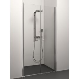 Glass Service Flavia 80cm 80FLA Shower Door Transparent Chrome | Shower doors and walls | prof.lv Viss Online