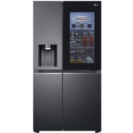 LG GSXV90MCDE Side By Side Refrigerator, Black (071101000036) | Ledusskapji ar ledus ģeneratoru | prof.lv Viss Online