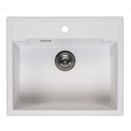 Reginox Amsterdam 54 Built-in Granite Kitchen Sink, White (R31032) | Reginox | prof.lv Viss Online