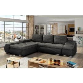 Stūra Dīvāns Izvelkams Eltap Ontario Berlin/Soft 53x296x88cm, Pelēks (Ot04) | Mīkstās mēbeles | prof.lv Viss Online