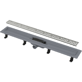 Alca APZ10 Simple 950M Channel with Grate Stainless Steel (2101140) | Drainage traps | prof.lv Viss Online
