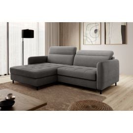 Eltap Gomsi Touch Corner Pull-Out Sofa 165x228x100cm, Grey (CO-GOM-LT-05TOU) | Corner couches | prof.lv Viss Online