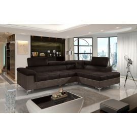 Eltap Eridano Monolith/Monolith Corner Pull-Out Sofa 202x275x90cm, Brown (ERI_22) | Sofas | prof.lv Viss Online