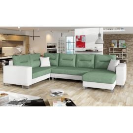 Eltap Dorado Soro/Soft Corner Pull-Out Sofa 210x312x95cm, Green (Dr18) | Living room furniture | prof.lv Viss Online