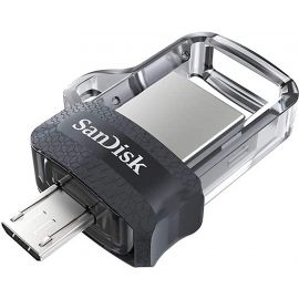 SanDisk Ultra Dual Drive m3.0 USB Flash Drive 3.0/Micro-USB Black | Sandisk | prof.lv Viss Online