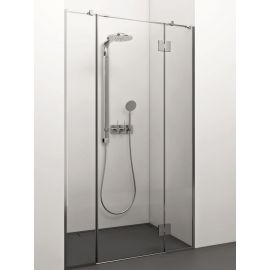 Glass Service Luisa 80cm 80LUI_K Shower Door Transparent Chrome | Stikla Serviss | prof.lv Viss Online