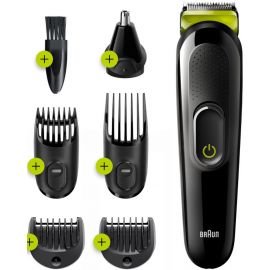 Braun MGK3221 Hair, Beard Trimmer Black/Green (4210201281054) | Hair trimmers | prof.lv Viss Online