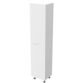Aqua Rodos Alfa Tall Cabinet, White (936ALFPKR) | Aqua Rodos | prof.lv Viss Online