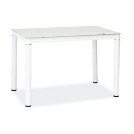 Стеклянный стол Signal Galant 110x70 см, белый (GALANTB) | Signal | prof.lv Viss Online