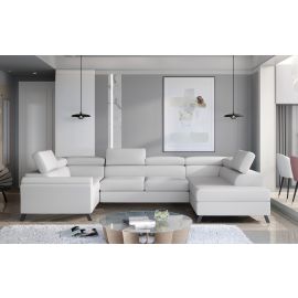 Eltap Escada Soft Corner Pull-Out Sofa 200x330x98cm, White (Esc_40) | Corner couches | prof.lv Viss Online