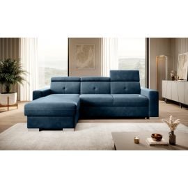 Eltap Fresia Lux Corner Pull-Out Sofa 176x247x104cm, Blue (CO-FR-LT-40LU) | Corner couches | prof.lv Viss Online