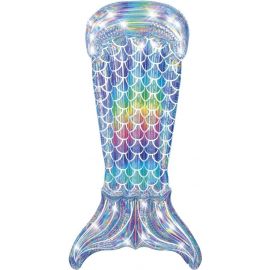 Bestway Iridescent Mermaid Tail 43413 Inflatable Water Play and Toy Gray (6942138985184) | Recreation for children | prof.lv Viss Online