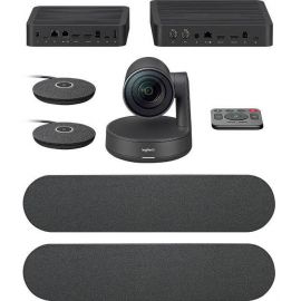 Logitech Rally Plus Webcam, 3840x2160 (4K UHD), Black (960-001224) | Logitech | prof.lv Viss Online