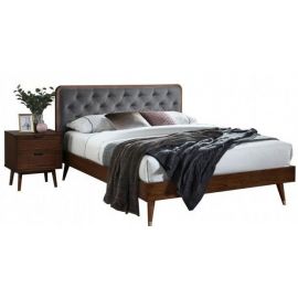 Halmar Cassidy Folding Bed 160x200cm, Without Mattress, Brown/Grey | Beds | prof.lv Viss Online