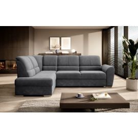 Eltap Siber Corner Pull-Out Sofa 186x270x93cm, Grey (CO-SIB-LT-06SO) | Living room furniture | prof.lv Viss Online