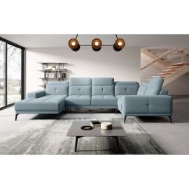 Eltap Neviro Savoi Corner Sofa 201x350x77cm, Blue (CO-NEV-RT-100SAV) | Living room furniture | prof.lv Viss Online