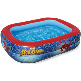 Bestway Spider-Man Children's Pool 201x150x51cm Multicolour (98011) | Recreation for children | prof.lv Viss Online