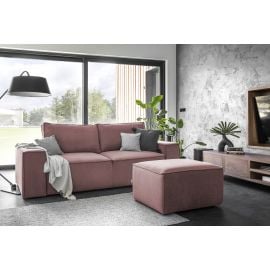 Диван-кровать Eltap раскладной угловой 260x104x96 см универсальный, розовый (SO-SILL-24VE) | Мягкая мебель | prof.lv Viss Online