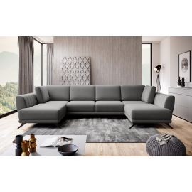 Eltap Larco Gojo Corner Pull-Out Sofa 191x362x90cm, Grey (CO-LA-05GO) | Corner couches | prof.lv Viss Online