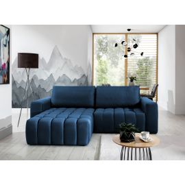 Eltap Bonett Solar Corner Pull-Out Sofa 175x250x92cm, Blue (Bon_59) | Corner couches | prof.lv Viss Online