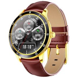 Мужские наручные часы Manta SWT06BP Золото/Коричневый (T-MLX52848) | Умные часы | prof.lv Viss Online