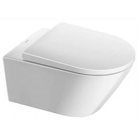 Duravit D-Neo Rimless Wall-Mounted Toilet Bowl Set White (45770900A1) | Duravit | prof.lv Viss Online