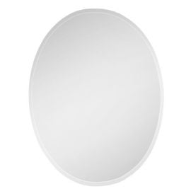 Aqualine Olive Mirror 60x45cm White (L05OLI) | Bathroom mirrors | prof.lv Viss Online